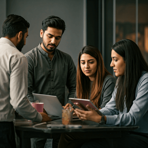 Pakistani founders collaborating
